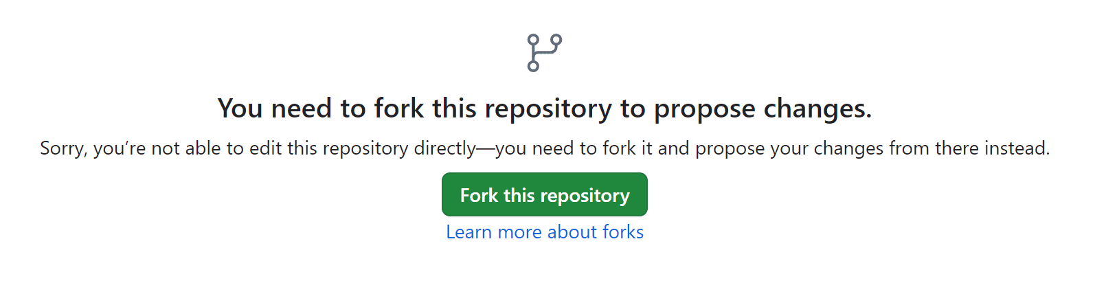 fork 仓库